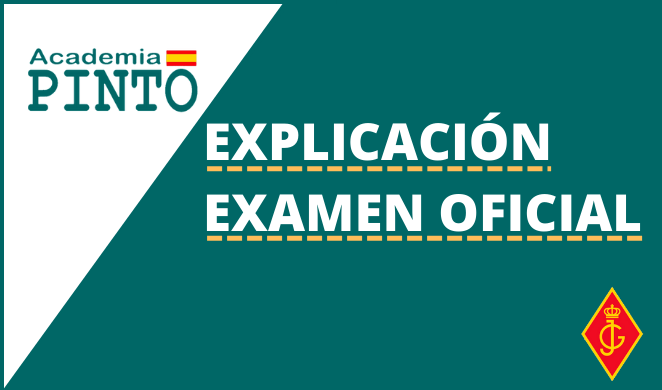 Explicación Examen Oficial Colegio Guardias Jóvenes